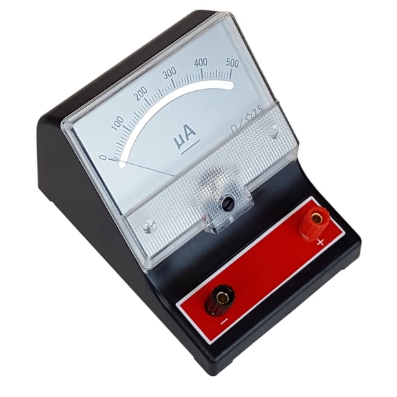 Ammeter, Analog, 0uA to 500uA; DC