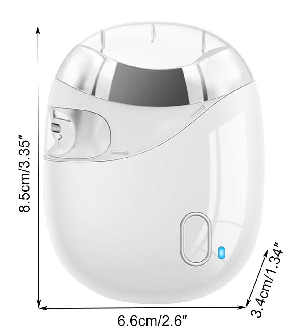 Automatic Nail Clipper Stainless Steel Blade with Easy to Carry Portable Safe Curved Protection Design Save Time and Energy Shearing Grinding Fingers Toes for Children Babies Seniors
