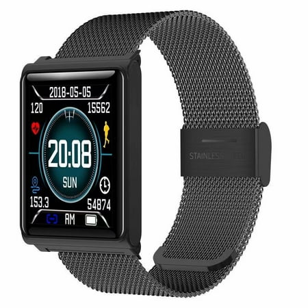 VicTsing Smart Watch Fitness Tracker with Heart Rate Blood Pressure Monitor Calories Pedometer Sport Swimming Steps Counter Wristband Waterproof for Android iOS (Best Step Counter App For Android)