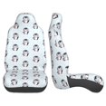 thumbnail image 4 of Fotbe Cute Penguin with Scarf Pattern Automotive Seat Covers for Cars Trucks and SUVs – Car Seat Covers for Front Seats,Protective Seat Covers,Vehicle Seat Covers, Set of 2, 4 of 9