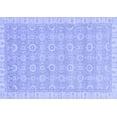 thumbnail image 1 of Ahgly Company Machine Washable Indoor Rectangle Abstract Blue Modern Area Rugs, 8' x 12', 1 of 4