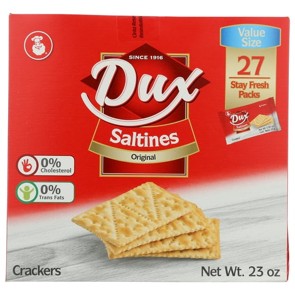 Pack of 12, Dux Original Saltines, 23 oz