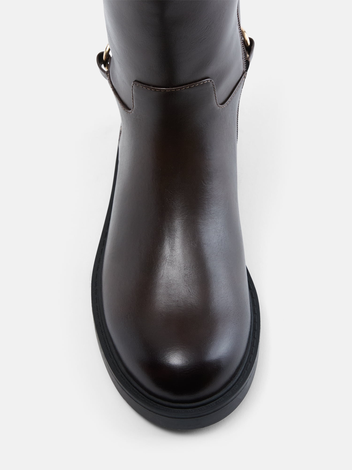 Scenario Women's Tall Faux Leather Riding Boots