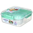 thumbnail image 3 of Sistema Bento Box To Go Lunch Box with Yogurt Container, 1.25 L, Colour May Vary, 1 Pack, 3 of 6