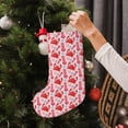 thumbnail image 5 of Uemuo Crabs Starfish Print Christmas Stockings, 18inch Xmas Hanging Stocking Decorations for Christmas Party Family Decor, 5 of 7