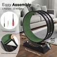 thumbnail image 5 of Ktaxon 31 inch Large Cat Exercise Wheel - Indoor Cat, Cat Treadmill, Cat Running Wheel, Black, 5 of 8