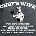 thumbnail image 3 of CafePress - Chef's Wife T Shirt - Women's Traditional Fit Dark T-Shirt, 3 of 4