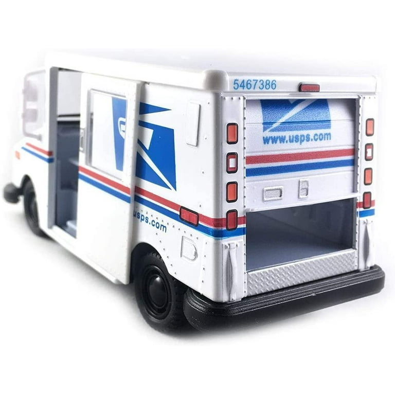 Diecast Playset: UPS Sprinter Van and Mail Truck Toys for Kids