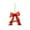 A, variant on 26 Letter,Christmas,Ornaments,Acrylic,1-A,1pc