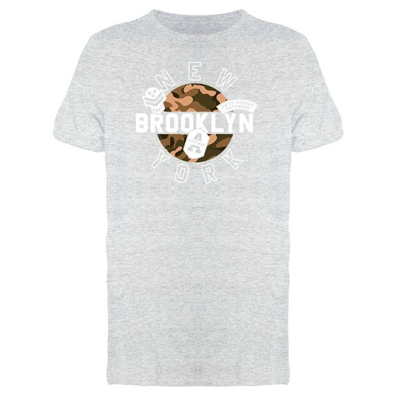 New York Brooklyn Camouflage Tee Men's -Image by Shutterstock