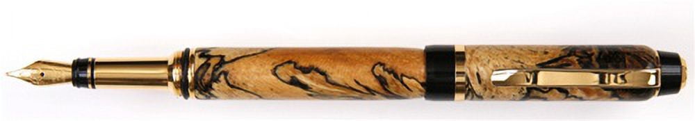 Cigar Fountain Pen - Tamarind Spalted