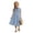 R361/Navy, variant on Girls Dress Kids Summer Short Sleeve A Line Party Dress For Girls Classic Daily Wear Daily Wear 9-10 Years