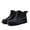 Black, variant on AUXDIQ Women Rain Boots Outdoor Garden Boots Waterproof Ankle Rain Shoes