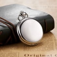 thumbnail image 5 of Minzimin Set of 2 Classic Pocket Watch with Chain for Men and Women, 5 of 7