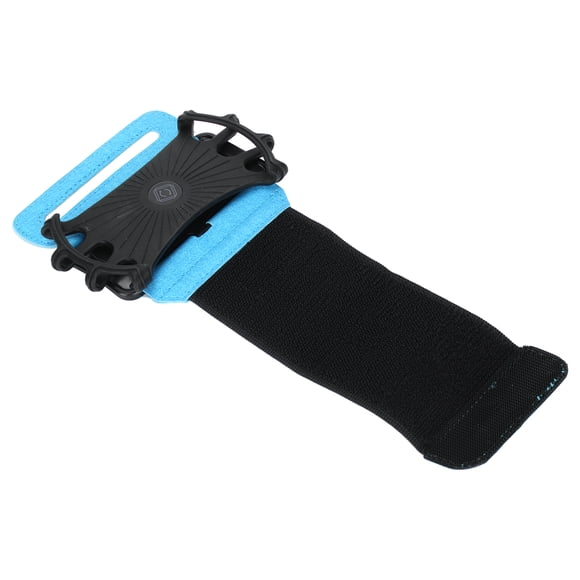 Soporte de pulsera Bling Bling para teléfono con banda giratoria 360 grados para iPhone 13 Pro Max azul S