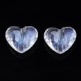 thumbnail image 2 of 500gs Transparent Acrylic Beads Glitter Powder Heart Clear 16x19.5x11mm Hole: 2mm about 255pcs/500g, 2 of 4