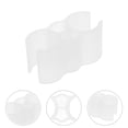 thumbnail image 3 of Double Pipe Clamp White Plastic 4Pcs 1.7In, 3 of 8