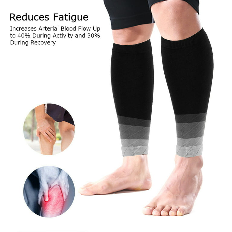 1 Pair Calf Compression Sleeves for Men & Women, Leg Sleeves Footless  Compression Socks for Varicose Veins & Shin Splint Relief - AliExpress