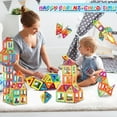 thumbnail image 3 of Juego de construcción magnético para niños y niñas de 3, 4, 5 y 6 años, 40 piezas, bloques de juguete, juegos de construcción, regalos de Navidad y cumpleaños., 3 of 5