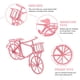 thumbnail image 2 of Finger Bike Miniature Doll Bike Toy Mini Bicycles Toy Doll House Accessories, 2 of 3