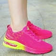 thumbnail image 4 of Fashion Women's Breathable Running Shoes, Pink, Size 7.5, 4 of 10