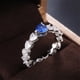 thumbnail image 1 of Anillos para mujer, regalos para mujer, joyería de moda para mujer, anillo de diamante azul, joyería para mujer, regalo, anillos para mujer, 1 of 5