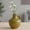 Brown - 6-6 Inch, variant on Black Ceramic Vases Home Decor- 6 Inch Small Modern Decorative Vase With Handle  Decor Table Mantle Fireplace Living Room Bathroom Wedding Centerpiece