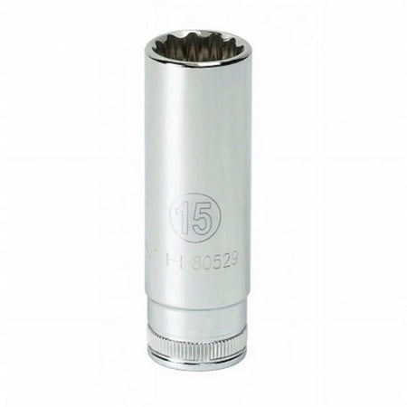 

0.38 Drive 12 Point Deep Metric Socket- 13 mm.