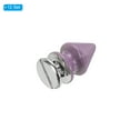 thumbnail image 3 of Uxcell 0.47'' Studs for Clothing 12 Sets Spikes for Clothes Studs and Spikes Leather Rivets Metal Cone Light Purple, 3 of 6