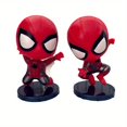 thumbnail image 3 of UME Marvel Avengers Spider-Man 4-Piece Figurine Set - Authentic PVC Spiderman Poses Collection for Classroom Decorations & Birthday Cake Toppers, 3 of 5