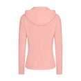 thumbnail image 5 of Qzwdhjm Hoodie Workout Jacket for Women Sun Protection Long Sleeve Tunics Zip Up Quick Dry Sun Shirts Athletic Gym Jackets, 5 of 7