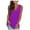 Purple, variant on Aloohaidyvio Tops,Womens Fashion T-Shirt Solid Vest Loose Sleeveless V-Neck Pullover Tops