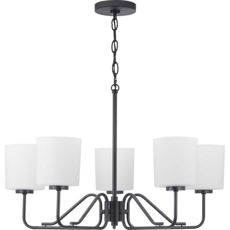 

Progress Lighting P400182 Tobin 5 Light 28 Wide Chandelier - Black