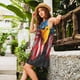 thumbnail image 2 of Fotbe Eagle Head With American Flag Vestido de Verano sin Mangas para Mujer – Vestido Midi Línea A, Estilo Camiseta Floral, Vestido Playero Casual y Fluido, 2 of 7