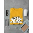 thumbnail image 3 of I Can't Have Kids My Dog Is Allergic Bulldog Graphic Men Gold T-Shirt, Male Medium, 3 of 4