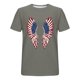 thumbnail image 4 of Tops para hombre, blusas y camisas de manga corta con cuello redondo para hombre, jersey informal de moda con estampado para hombre, camiseta de manga corta con cuello redondo, blusa de poliéster para, 4 of 5