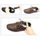 thumbnail image 5 of pares de soportes automáticos ajustables de plástico de dos vías para zapatos, 5 of 5