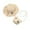 Beige, variant on Tea Party Hats for Girls Easter Kids Children Girls Summer Flower Sunshade Hat Straw Beach Sun Hat   Straw Bag