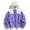 Purple, variant on Sentmoon UV Shirt Quick Dry Women's T-Shirts Long Sleeve Hooded Neck Soft Regular Fit Women's T-Shirts Hawaii for Golf and Athletic Training White XL