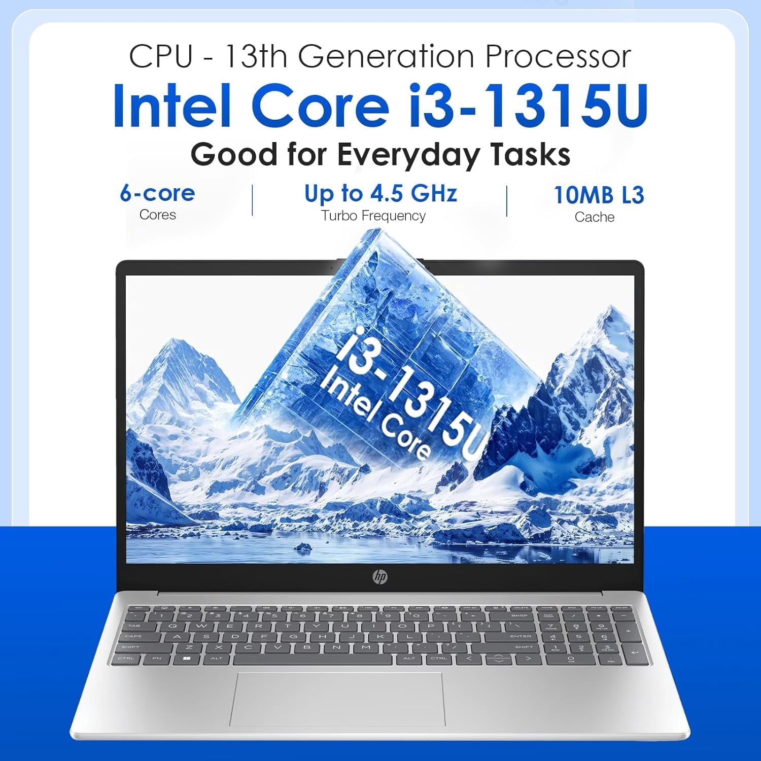 HP 2026 Touchscreen Laptop Computer for Business & Student, 15.6" HD Touch Screen, Intel 13th Core i3-1315U, 16GB RAM, 512GB SSD, Wi-Fi 6E, Copilot, Win11 Pro, W/Accessories