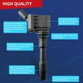 thumbnail image 4 of DrCax OEM Ignition Coil 06J905110G 06K905110K Compatible with Volkswagen Audi Beetle Golf Jetta - 1.8L 2.0L L4 Engines - 1 Pack, 4 of 6
