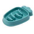 thumbnail image 1 of LILELIS Large Dog Bowls Slow Feeder Dog Bowl Cat Dog Food Bowl for Small and Medium and Large Sized Dogs Cat Carrot Design Dog Bowls Dog Slow Feeder Bowls Pet Slow Feeder Bowl for Dry Wet Food, 1 of 3