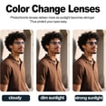 thumbnail image 4 of AI Smart Bluetoot Glasses for men and women, featuring AI chatbots. Supports translation in 164 languages, video translation and meeting notes, music playback and Hands-Free Calling., 4 of 9