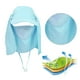 thumbnail image 4 of Sombrero desmontable JAAS visera ancha cuello oreja tapa pesca senderismo azul claro, 4 of 5