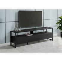 Tv Stand - 72 Inch - Media Entertainement Center - Storage Drawers - Black