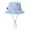 Light Blue, variant on WEIYLL Baby Newborn Hats Summer Dinosaur Prints Basin Outdoor Adjustable Fisherman Children'S Sunscreen Kids Baby Sun Cap