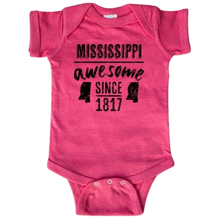 

Inktastic Mississippi Awesome Since 1836 Gift Baby Boy or Baby Girl Bodysuit