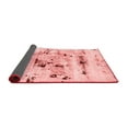 thumbnail image 2 of Ahgly Company Indoor Square Abstract Red Modern Area Rugs, 8' Square, 2 of 4