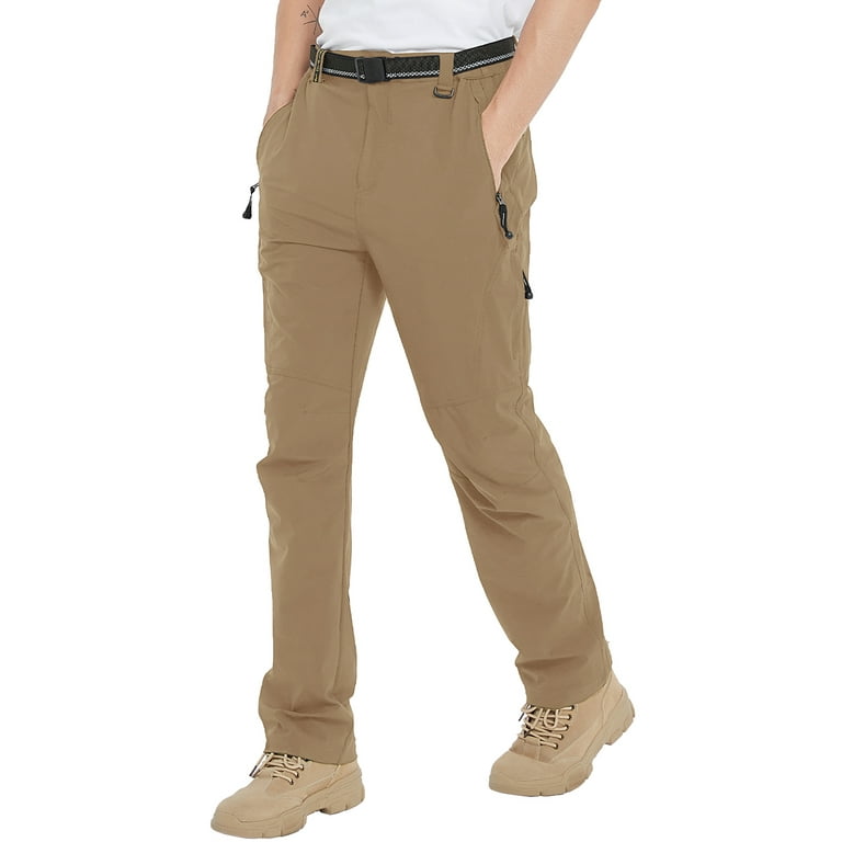 tbmpoy TBMPOY Men's Travel Hiking Pants Lightweight Athletic Pant