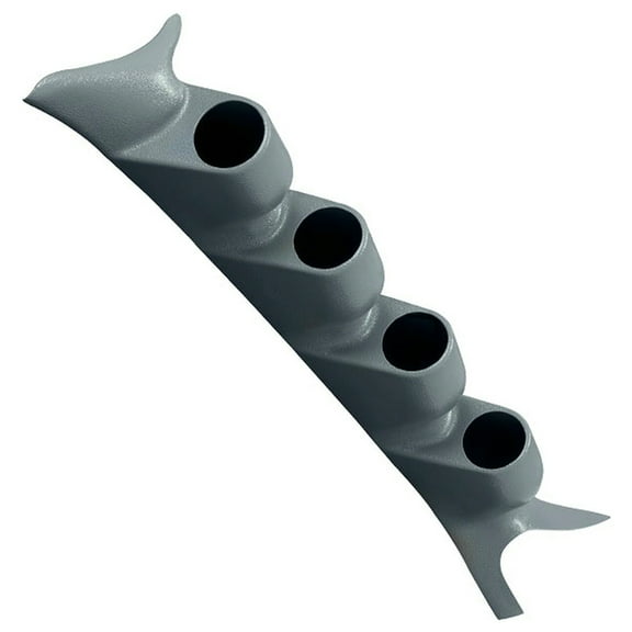 1999-2007 Ford Super Duty F-250 F-350 Power Stroke Gray Quad Gauge Pillar Pod